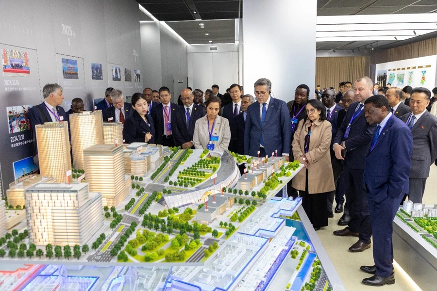 Diplomatic envoys in China visiting Xiong’an