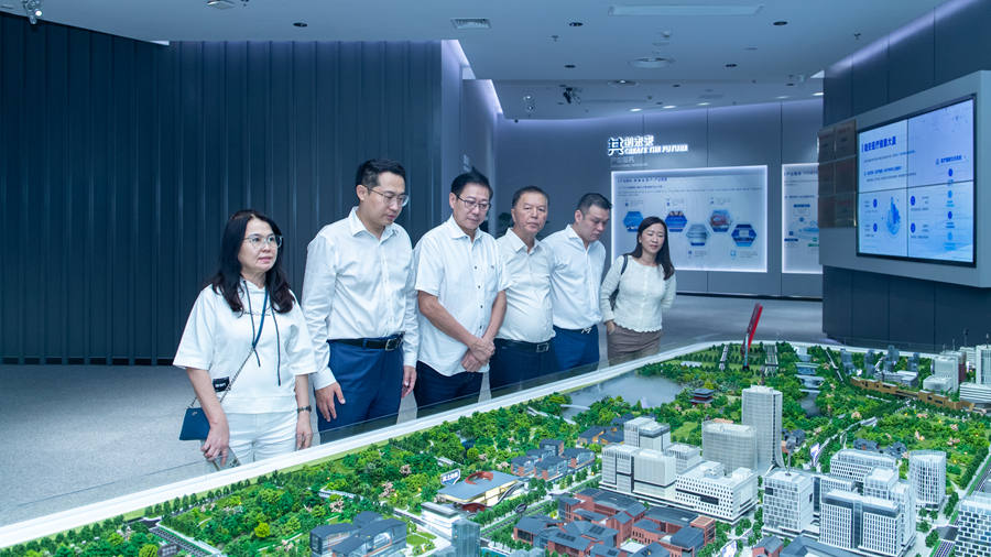 Federation of Malaysian Chinese Commerce Associations alliance visiting Xiong’an